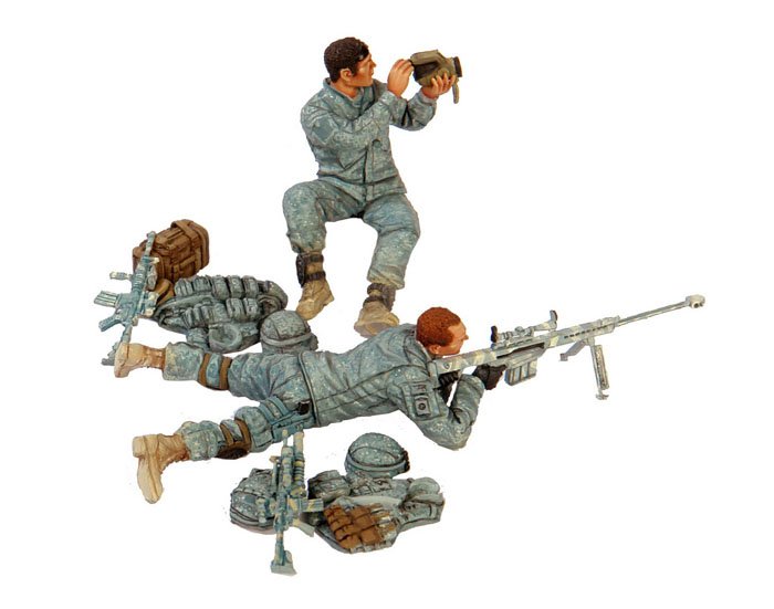1/35 Modern US Snipers Group 82st Airborne Division - Click Image to Close