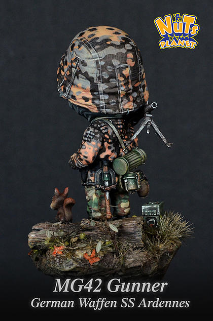 1/32 MG42 Gunner Waffen SS Ardennes (54mm SD Scale) - Click Image to Close