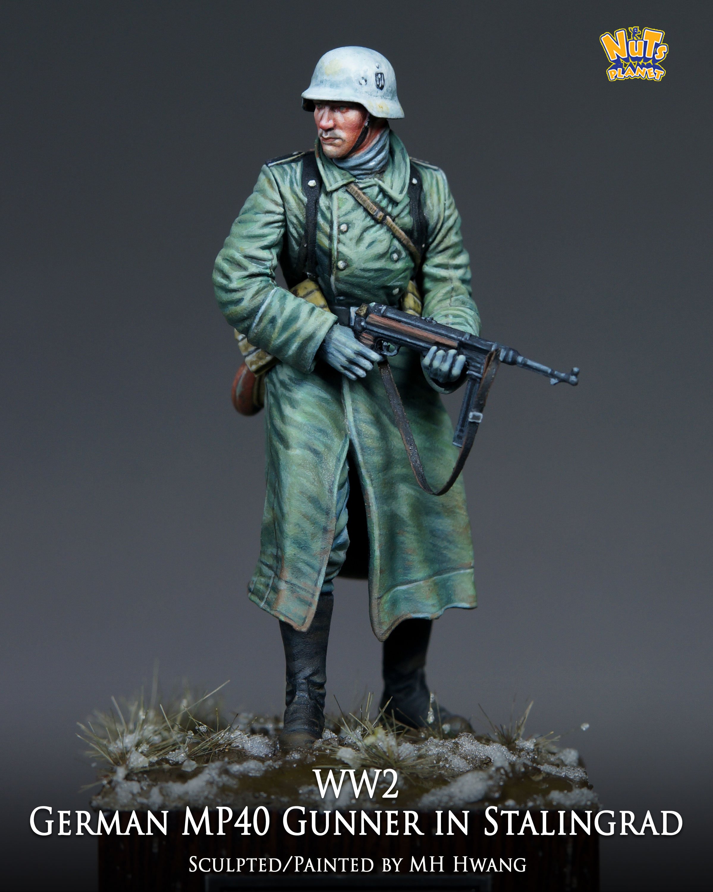 1/35 WWII German MP40 Gunner in Stalingrad - Click Image to Close