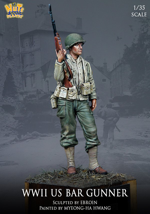 1/35 WWII US Bar Gunnner - Click Image to Close