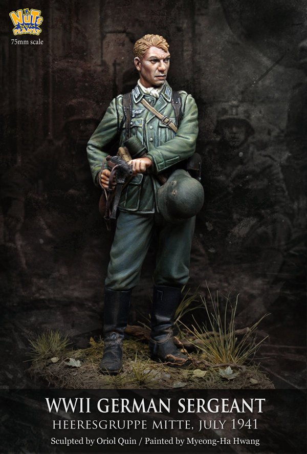 1/24 WWII German Sergeant, Heeresgruppe Mitte, July 1941 - Click Image to Close