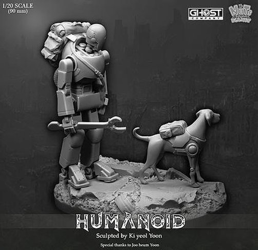 1/20 Humanoid with a Dog - Click Image to Close