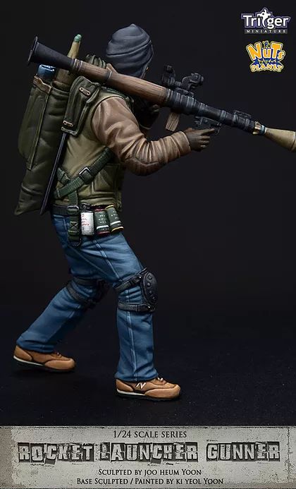1/24 Rocket Launcher Gunner - Click Image to Close