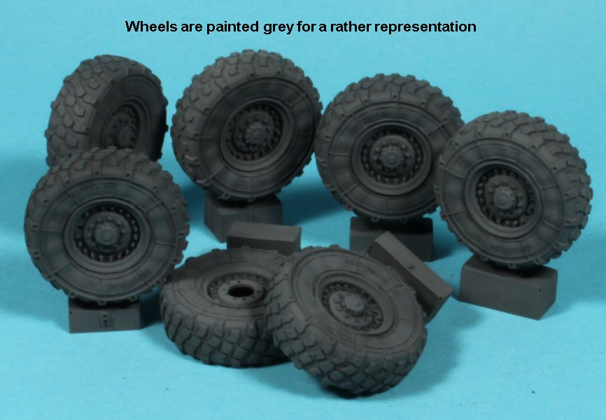 1/35 Realistic Sagged Wheels for FMTV - Click Image to Close