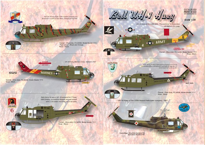 1/35 Bell UH-1 Huey - Click Image to Close
