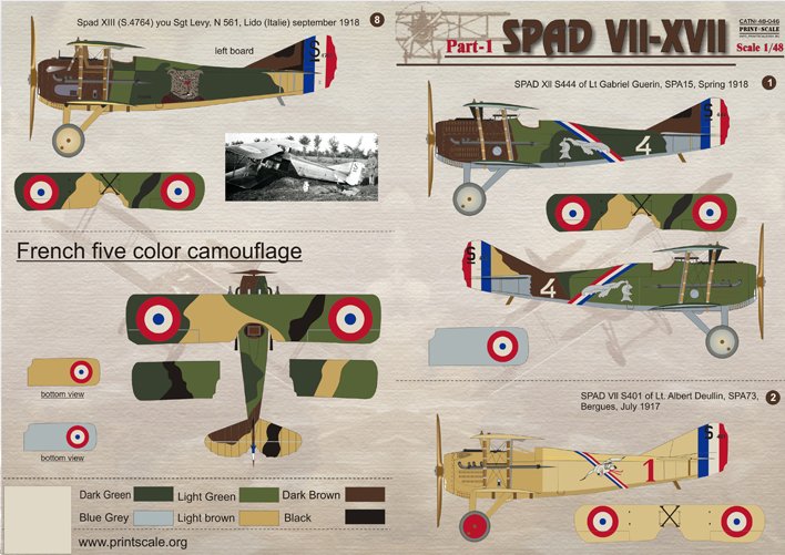1/48 Spad XII-XIII Part.1 - Click Image to Close