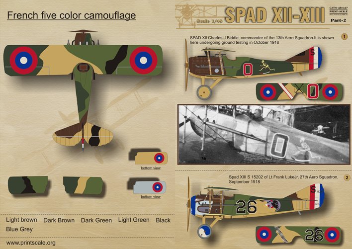 1/48 Spad XII-XIII Part.2 - Click Image to Close