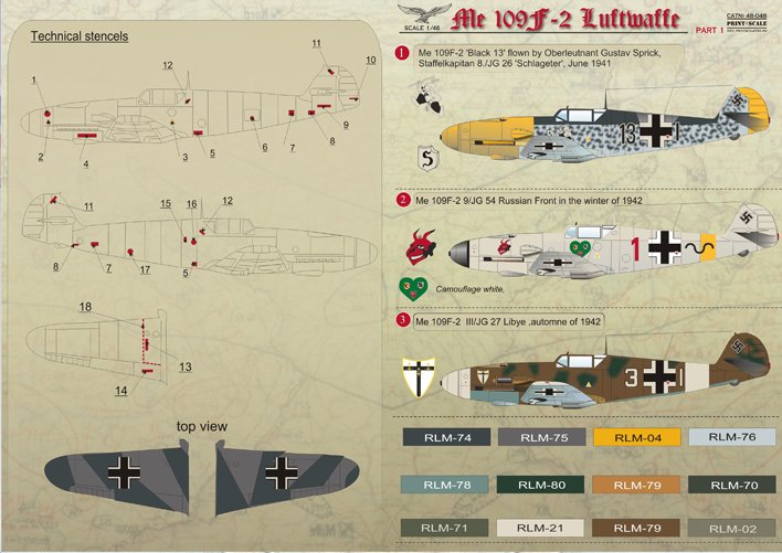 1/48 Bf109F-2 Part.1 - Click Image to Close