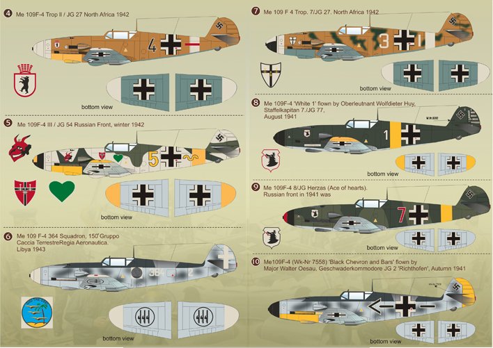 1/48 Bf109F-4 Luftwaffe Part.2 - Click Image to Close