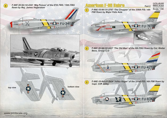 1/48 F-86 Sabre, Mig Killer Part.2 - Click Image to Close