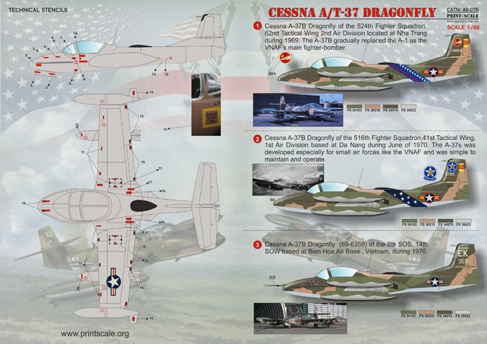 1/48 Cessna A-37 Dragonfly - Click Image to Close