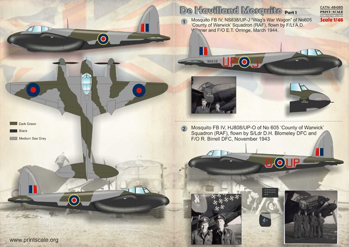 1/48 De Havilland Mosquito Part.1 - Click Image to Close
