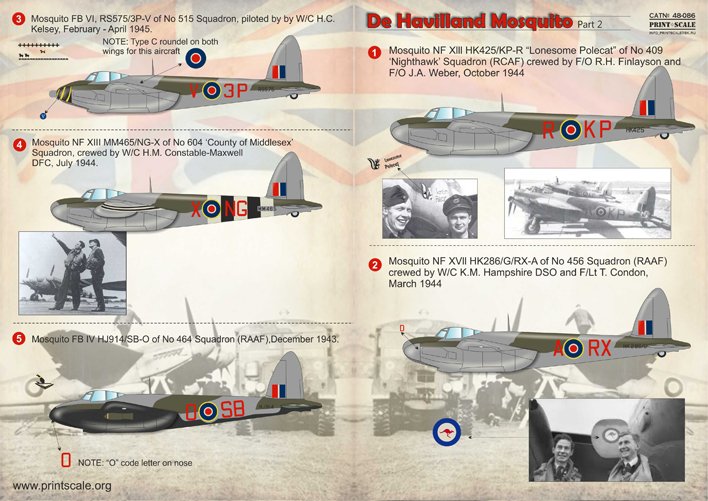 1/48 De Havilland Mosquito Part.2 - Click Image to Close