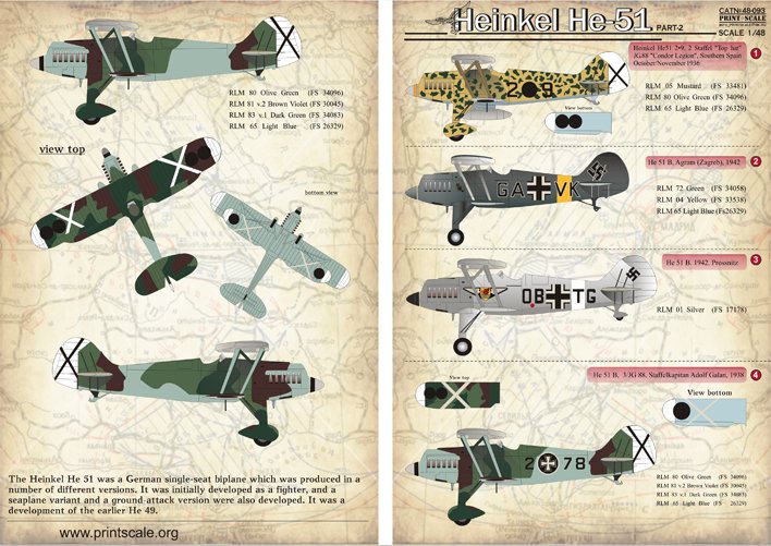 1/48 Heinkel Не51 Part.2 - Click Image to Close