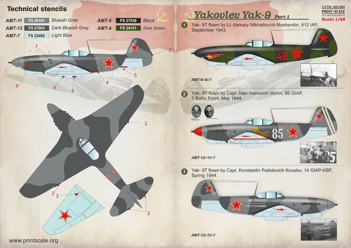 1/48 Yakovlev Yak-9K Part.1 - Click Image to Close
