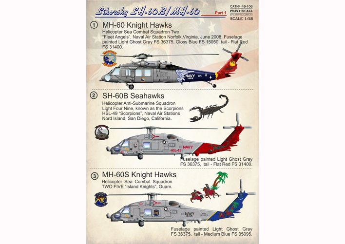 1/48 Sikorsky SH-60B, MH-60 Part.1 - Click Image to Close