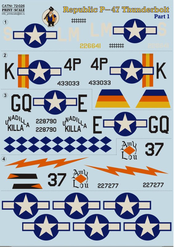 1/72 Republic P-47 Thunderbolt Part.1 - Click Image to Close