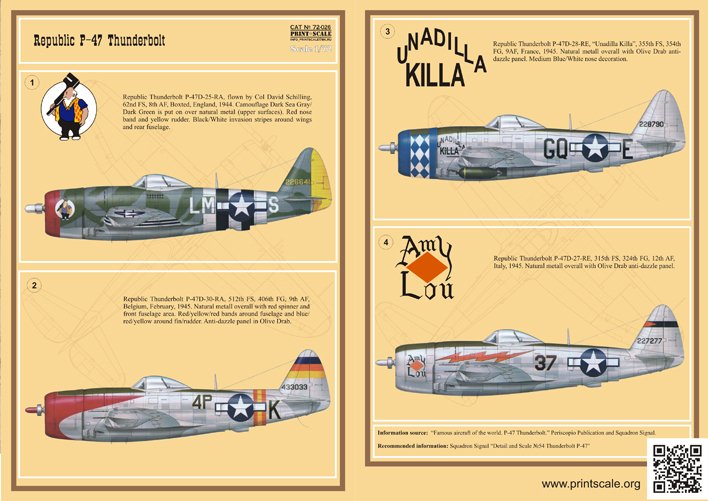 1/72 Republic P-47 Thunderbolt Part.1 - Click Image to Close