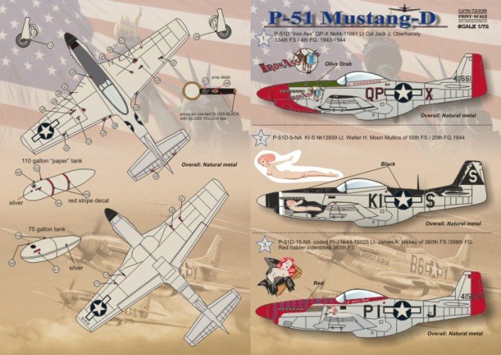 1/72 P-51D Mustang - Click Image to Close