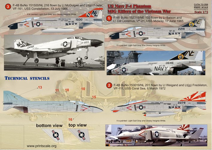 1/72 McDonnell Douglas F-4 Phantom II Part.1 - Click Image to Close