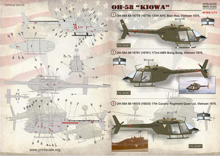1/72 OH-58 Kiowa - Click Image to Close