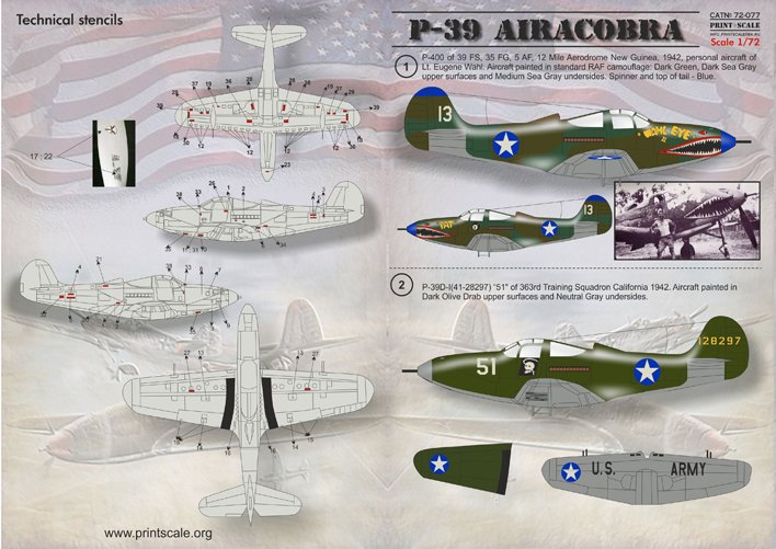 1/72 P-39 Airacobra - Click Image to Close