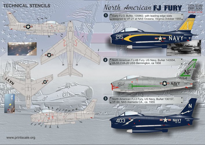1/72 North American FJ-3, FJ-4 Fury - Click Image to Close