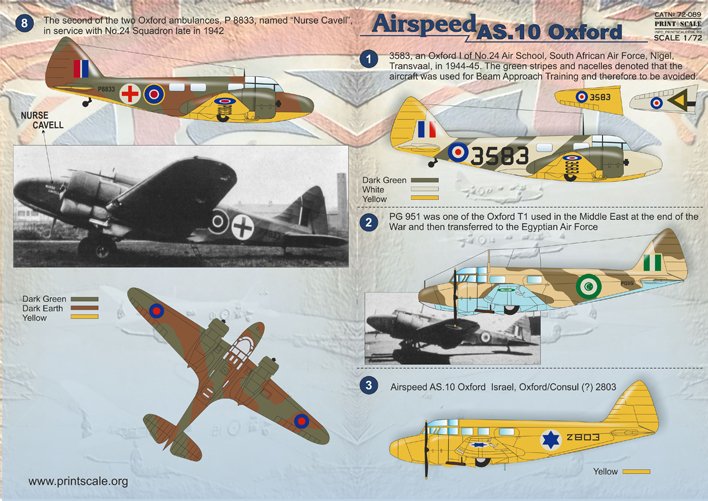 1/72 Airspeed AS.10 Oxford - Click Image to Close