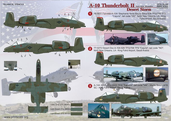 1/72 A-10 Thunderbolt II - Click Image to Close