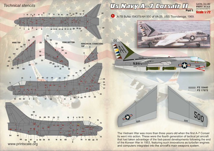 1/72 US Navy A-7 Corsair II Part.1 - Click Image to Close