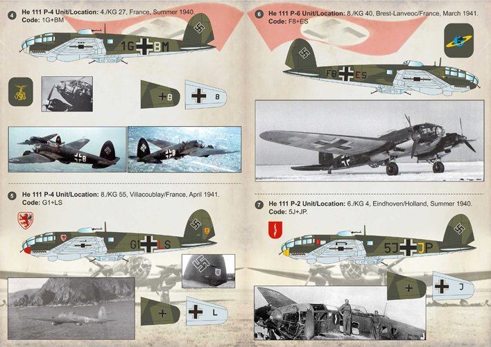 1/72 Heinkel He111 P-1, P-2, P-4 & P-6 - Click Image to Close