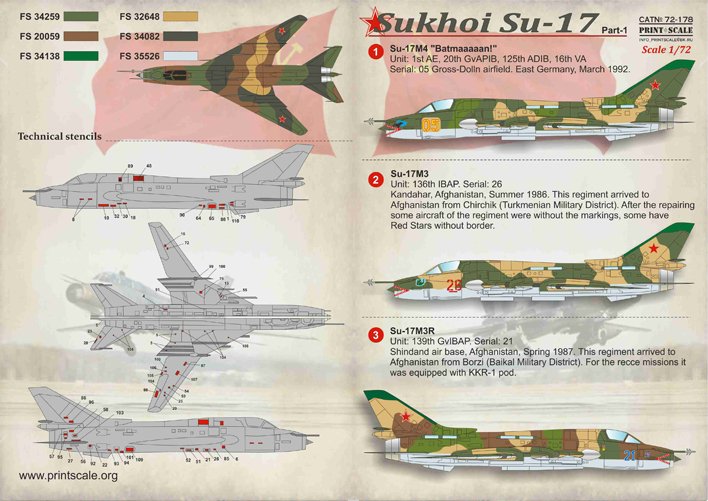 1/72 Sukhoi Su-17 - Click Image to Close