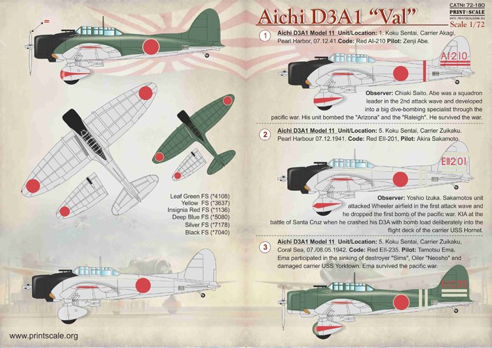 1/72 Aichi D3A1 Val - Click Image to Close