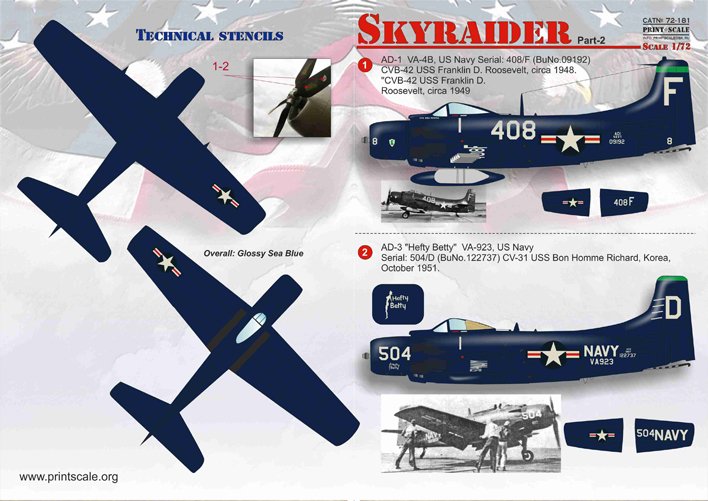 1/72 A-1 Skyraider Part.2 - Click Image to Close