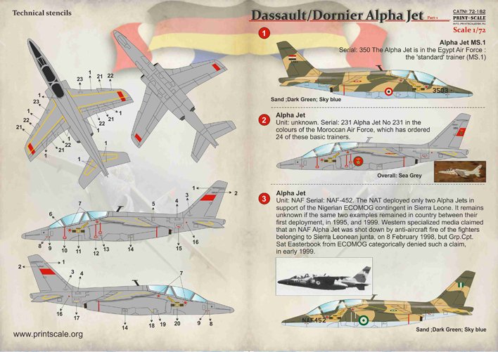 1/72 Dassault/Dornier Alpha Jet Part.1 - Click Image to Close