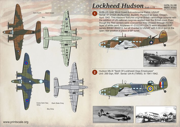 1/72 Lockheed Hudson - Click Image to Close