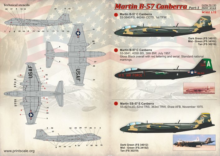 1/72 B-57 Canberra Part.1 - Click Image to Close