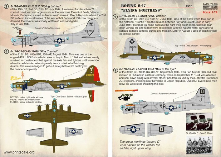 1/72 Boeing B-17 Flying Fortress Part.1 - Click Image to Close