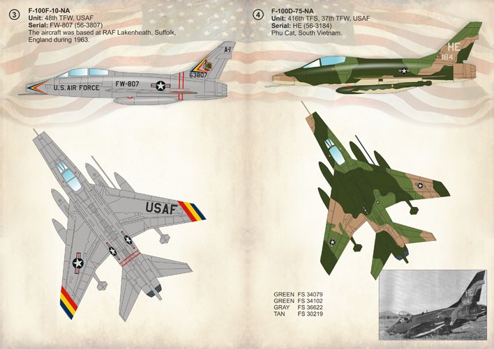 1/72 F-100 Super Sabre - Click Image to Close