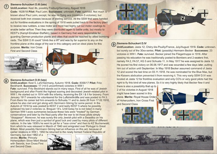 1/72 Siemens-Schuckert D.III/D.IV Aces of WWI - Click Image to Close