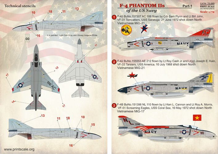 1/72 US Navy F-4 Phantom II Part.1 - Click Image to Close