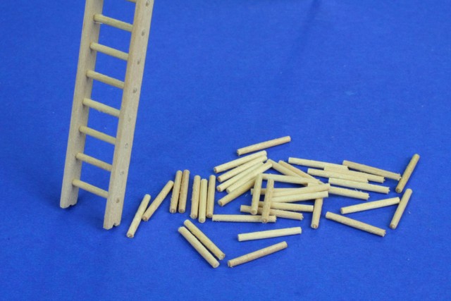 1/35 Wooden Ladder (2 set) - Click Image to Close
