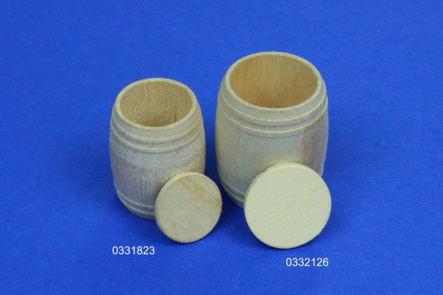1/35 Wood Barrel (H23 x D18mm, 4 pcs) - Click Image to Close