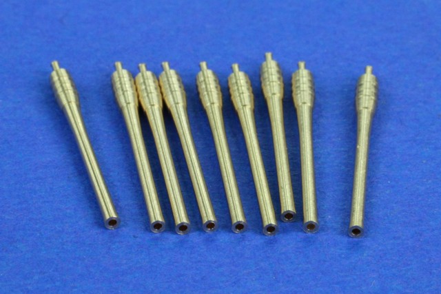 1/700 Yamato Class 460mm (18.1") L/45 Barrel (9 pcs) - Click Image to Close