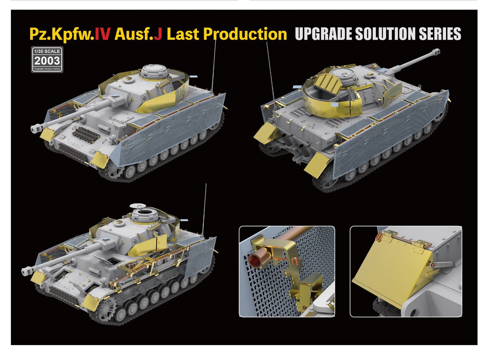 1/35 Pz.Kpfw.IV Ausf.J Last Production Detail Up Set - Click Image to Close