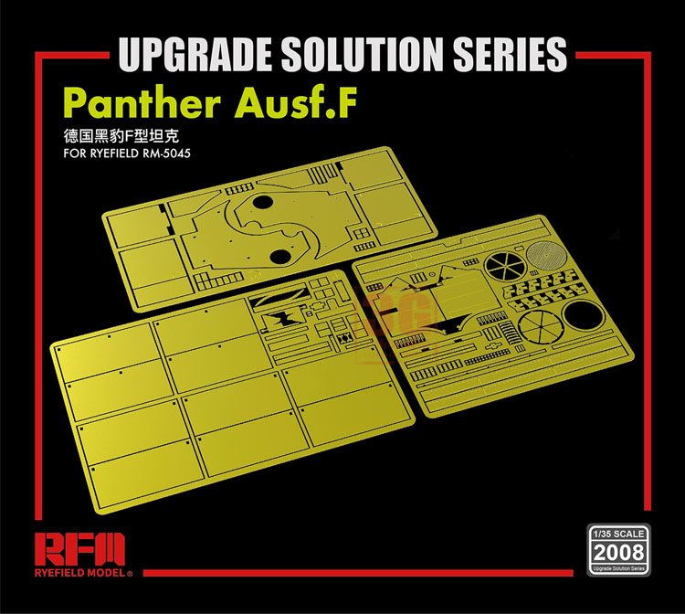 1/35 Panther Ausf.F Detail Up Set - Click Image to Close