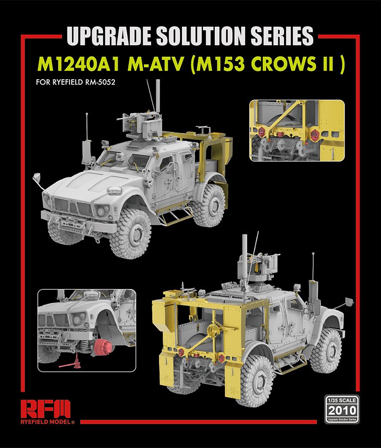 1/35 M1024A1 M-ATV (M153 Crows II) Detail Up Set - Click Image to Close