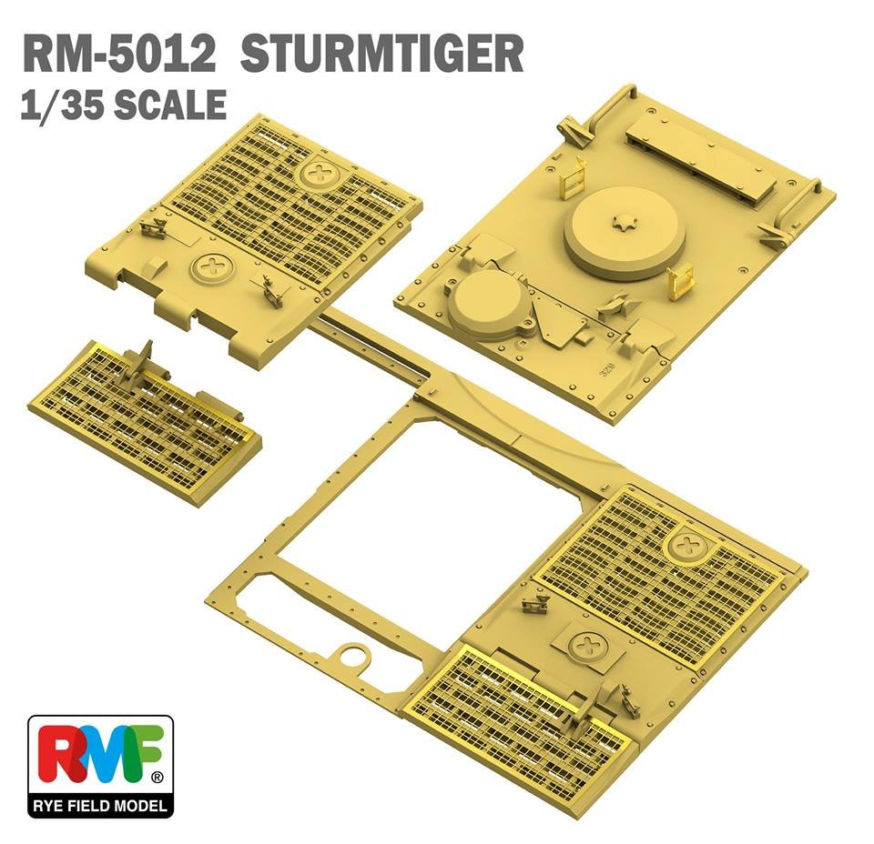 1/35 Sturmmorser Tiger RM61 L/5.4 / 38cm w/Full Interior - Click Image to Close