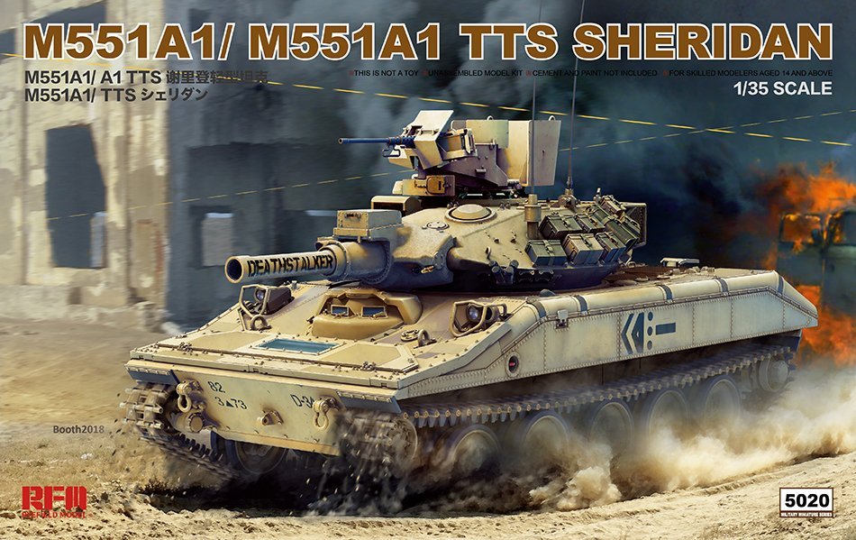 1/35 M551A1/M551A1 TTS Sheridan - Click Image to Close