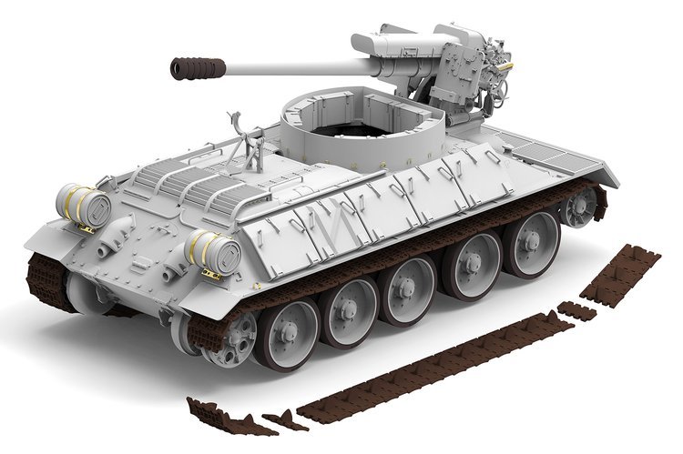 1/35 T-34/D30 122mm Syrian Self-Propelled Howitzer - Click Image to Close